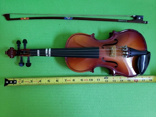 Leon Aubert Stradiverius MODEL 118 SERIAL NUMBER AUB 2191 ROMANIA VIOLIN VINTAGE - Picture 7 of 12