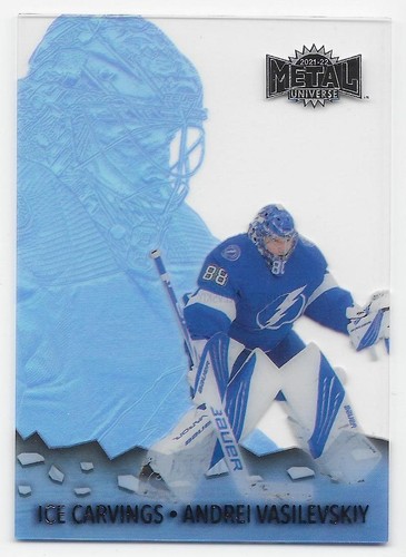 21/22 SKYBOX METAL UNIVERSE ICE CARVINGS Hockey (#IC1-IC30) U-Pick From List - Picture 8 of 8