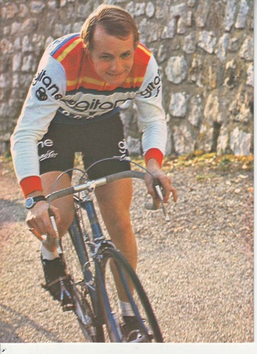 CYCLISME carte cycliste ALAIN SANTY équipe GITANE CAMPAGNOLO 1977 eBay