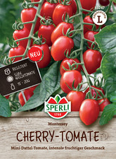 Cherry-Tomate 'Monterrey' - Solanum lycopersicum Mini-Dattel-Tomate, Samen 83247