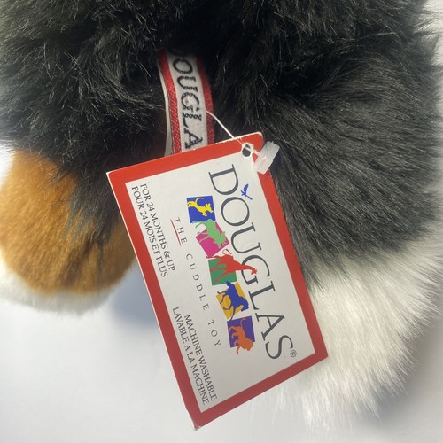 STEVIE the Plush BERNESE MOUNTAIN DOG Stuffed Animal - Douglas Cuddle Toys #1710 - Picture 5 of 7