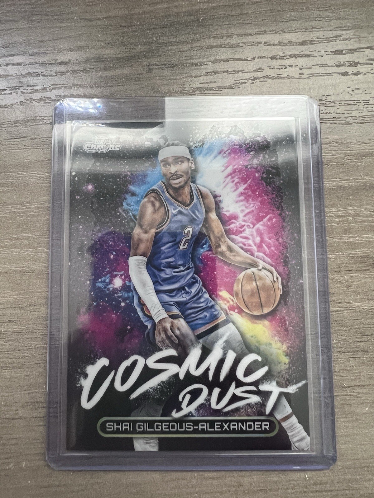 2023-24 Topps Chrome Cosmic COSMIC DUST SHAI GILGEOUS-ALEXANDER OKLAHOMA THUNDER