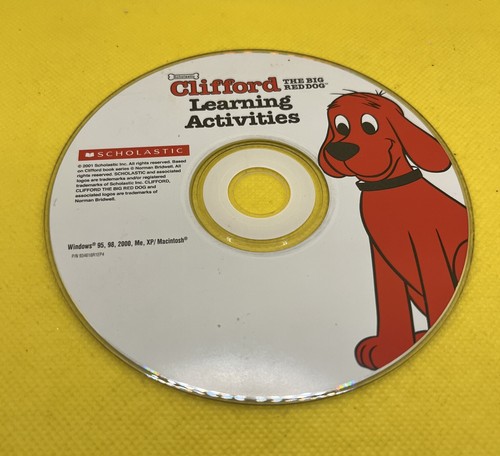 ๐ฆ Clifford: The Big Red Dog -Learning Activities (Windows/Mac PC CD-ROM, 2001) - Picture 3 of 8