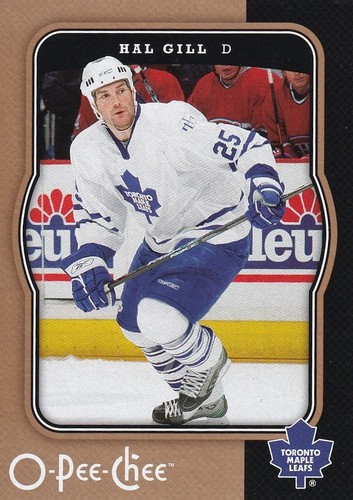 2007-08 O-Pee-Chee Hockey Hal Gill No. 457 Toronto Maple Leafs