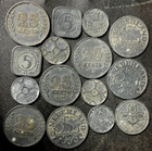 Old Netherlands Coin Lot - Ww2 Occupation - 15 Excellent Coins - Lot #Y14