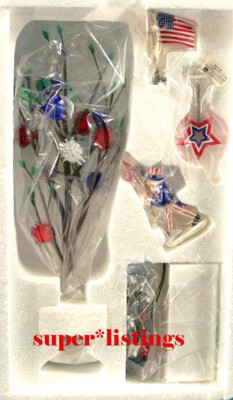Set di 2 federe decorative per cuscini del 4 luglio, 55 x 55 c, otivo