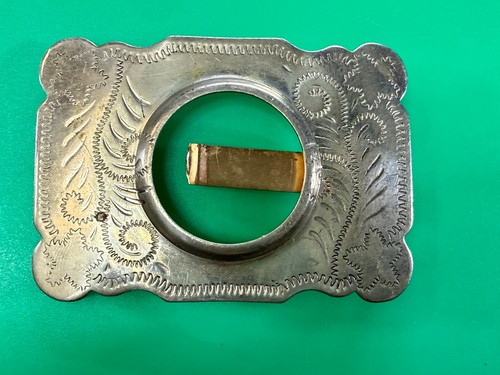 Black Coin Collectors Slide in Type Belt Buckle for 39mm Morgan Silver Dollar - Picture 14 of 16