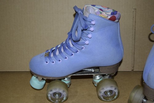 VNLA Parfait Microsuede Quad Outdoor Skates in Lila - Guter Zustand! Größe 5 - Bild 7 von 14