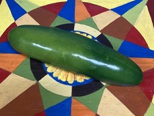 Artificial Vegetables Fake Faux Food CUCUMBER Garden Display Movie Prop V-CUK8