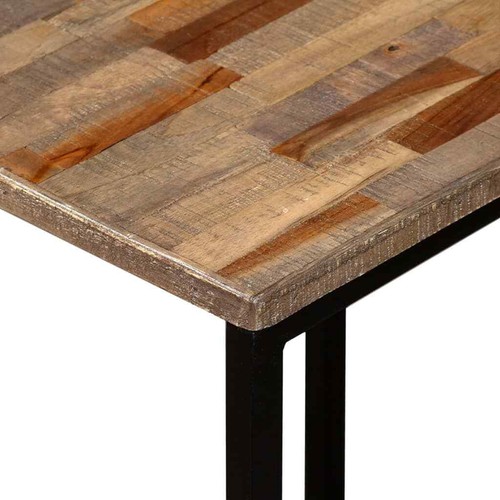 vidaXL 3 Piece Nesting Coffee Table Set Solid Reclaimed Teak HEE - Picture 6 of 10