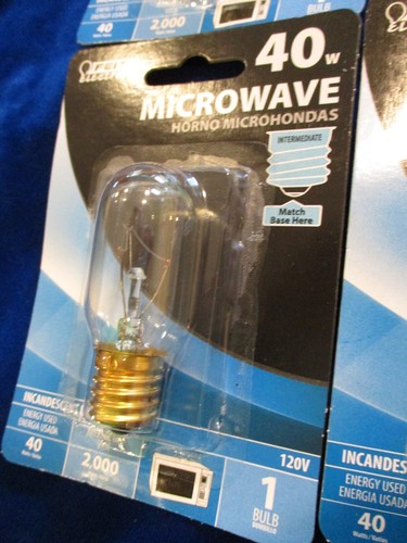 (12) FEIT Electric 40W Microwave & Appliance Intermediate Base Clear Bulbs - Picture 6 of 9