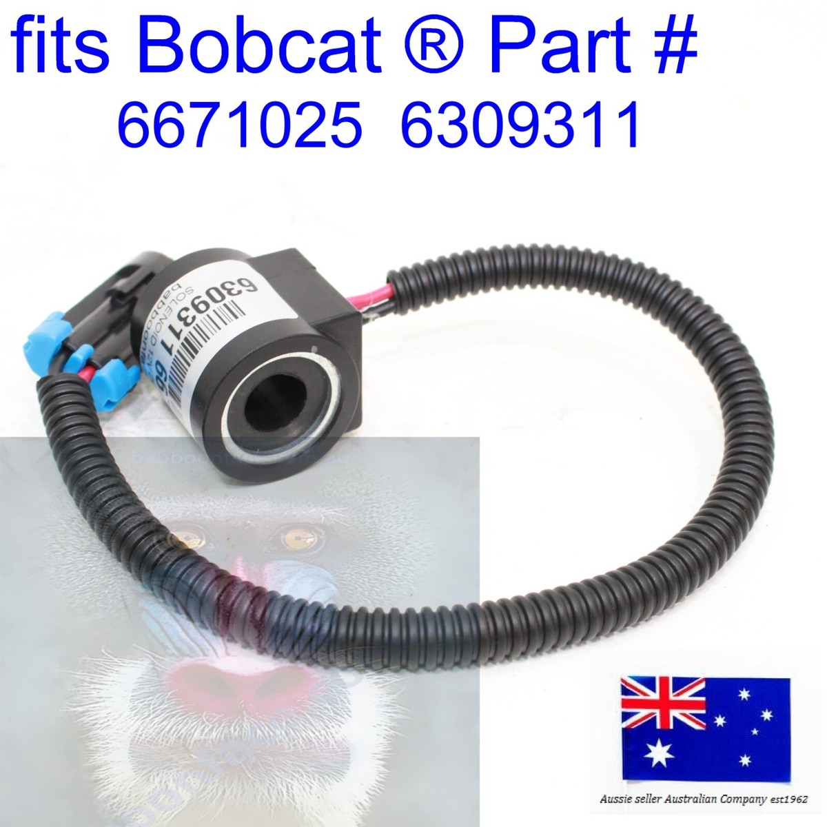 fits Bobcat Lift Tilt Valve Solenoid Coil 6309311 963 A200 A300