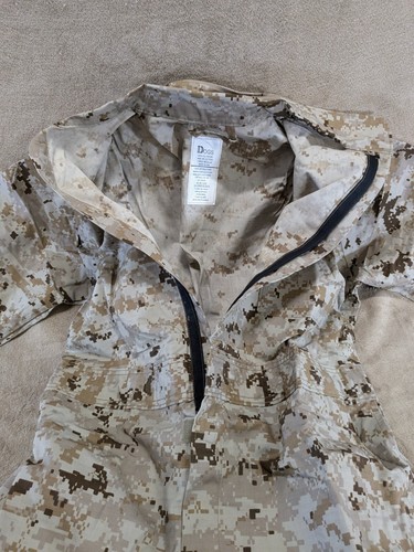 DOGS USMC Desert Camo Coveralls Large Regular Marine Military - Picture 6 of 17