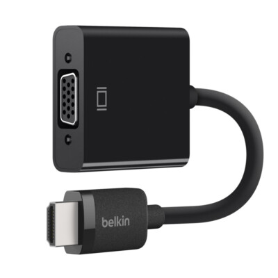 Belkin HDMI to VGA Adapter Converter for Desktop PC Laptop Ultrabook - 1920x1...