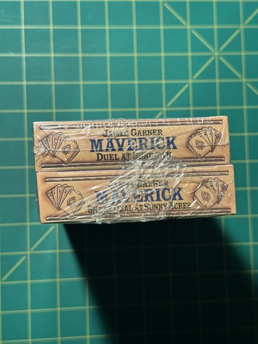 Maverick: Duel At Sundown & Shady Deal At Sunny Acres (VHS, 2-Tape Set) - Picture 5 of 6