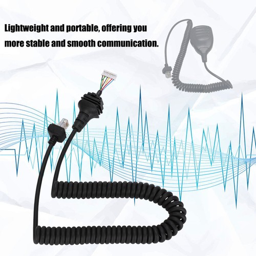 Speaker Mic Hand Microphone Replacement Cable Cord Fit for ICOM Radio Mic HM-152 - Picture 1 of 12