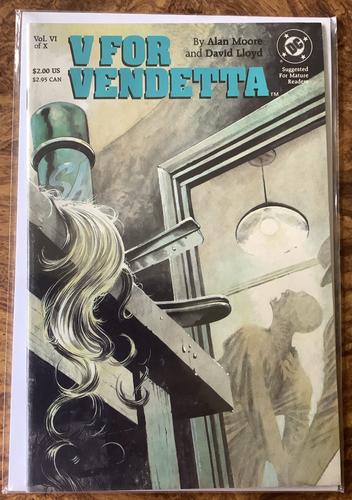 V per Vendetta 1-10 VF/NM serie completa Alan Moore David LLoyd DC Comics 1988 - Foto 5 di 7