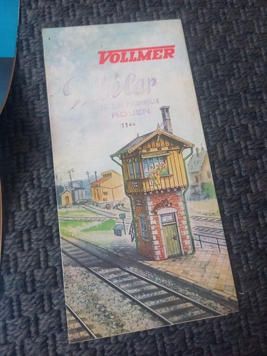 Lot x5 Catalogues Docs anciens VOLLMER 1960 à 1970 Trains Jouet Collection - Picture 3 of 5