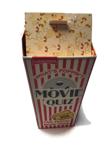 The Lagoon Group What’s Popin’ Movie Quiz Game Director’s Cut 300 Questions  A9 - Picture 1 of 7