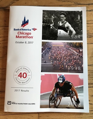 2017 Chicago Marathon Official Results Book Program 2017 Chicago Marathon Official Results Book Program