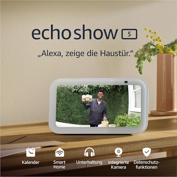 Thumbnail - Amazon Echo Show 5 (3. Gen. 2023), Blau Kompakter Smarter Touchscreen