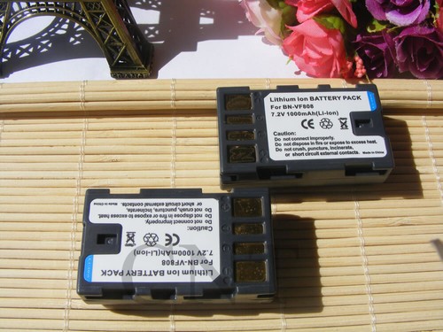 Battery Or AC DC Charger for For JVC BN-VF808U BN-VF815U VF823 GZ-MS95 GZ-MG650 - Picture 5 of 30
