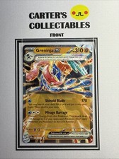 Pokémon TCG Greninja ex Scarlet & Violet-Twilight Masquerade 106/167 Holo Double