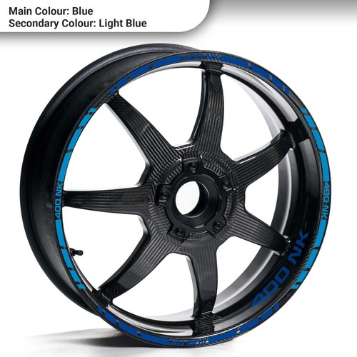 CFMoto 400 NK Felgenaufkleber Set - Hochwertige Custom Radstreifen - Bild 9 von 23