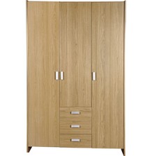 Argos Home Elford 2 Door 2 Drawer Wardrobe Oak Effect For Sale