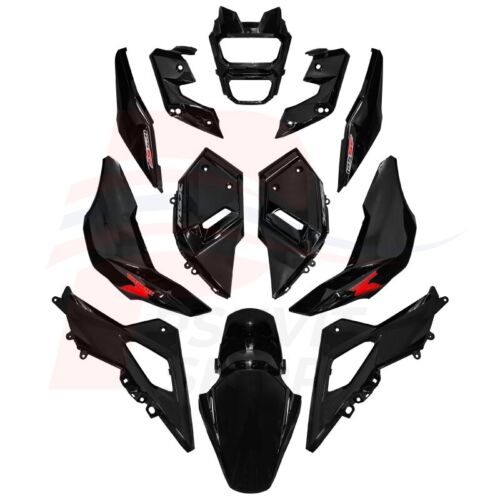Fairing Set ABS For HONDA MSX-125SF MSX-SF125 2016-2020 (14 pcs) Gloss Black - Foto 2 di 6