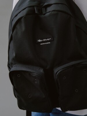 NewJeans Hiroshi Fujiwara backpack リュック NewJeans x Hiroshi Fujiwara Coller Backpack Black BAG | eBay