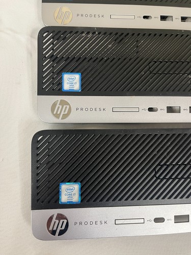 LOT 5 HP Prodesk 600 G3 SFF ENT17 Front Bezel Grade A 908993-001 - i7 6th Gen - Picture 2 of 6