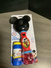 DISNEY MICKEY MOUSE LIGHTS & SOUNDS BUBBLE WAND