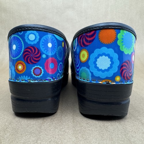 Dansko Professional Clogs blau bunt Candy Candies Schuhe Gr. EU 39 US 8,5 - 9 - Bild 16 von 22