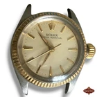 Vintage Ladies Rolex Oyster Perpetual 6619 Two-Tone 14K Gold/Steel 25mm Watch