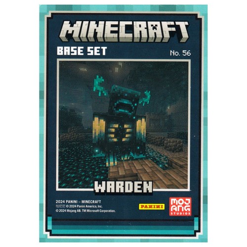 Panini Minecraft 2024 Warden #56 - Picture 2 of 3