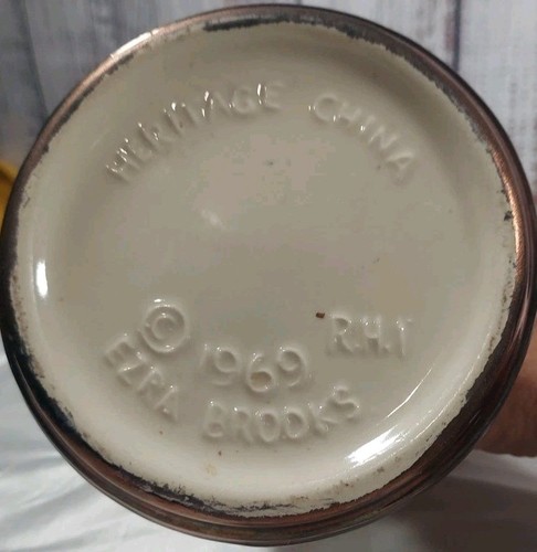 Ezra Brooks Whiskey Empty Liquor Bottle Decante_#71 - Picture 7 of 8