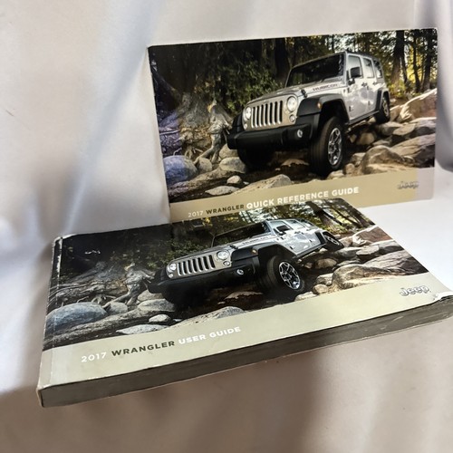 2017 JEEP WRANGLER OWNERS MANUAL USER GUIDE OEM FREE SHIPPING  - Bild 2 von 5