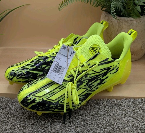 Adidas Adizero 12.0 Mismat Black Mens Size 10.5 Football Cleats