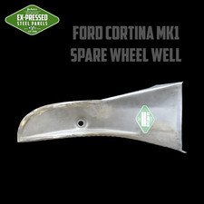 Ford Cortina MK1 Spare Wheel Well - Steel replacement panel
