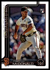 2025 Topps Trevor McDonald Rookie San Francisco Giants #357