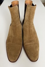 Saint Laurent Paris Chelsea Boots Wildleder B...