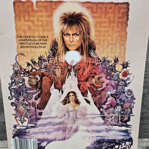 Revista Marvel Super Special #40 - Adaptación de película Labyrinth - 986 Jim Henson - Imagen 4 de 9