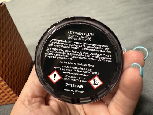 NEW NEST NEW YORK AUTUMN PLUM DUFTKERZE 8,1oz GLASKERZE - Bild 6 von 10