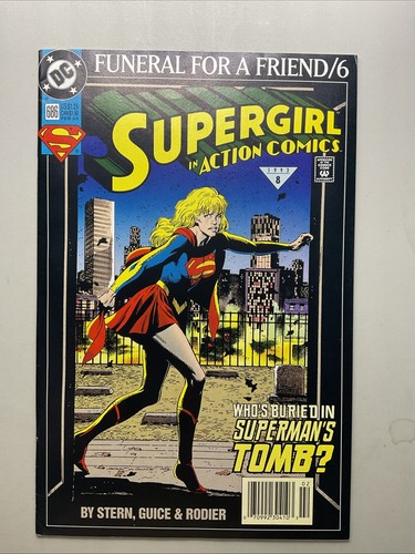 DC Comics Funeral For A Friend Super Girl In Action Comics February 1993 #8 - Picture 1 of 18