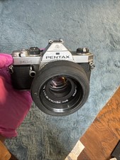 Pentax Asahi MX 35mm SLR Film Camera w/ Pentax 50mm f/1.7 Lens TSETED  WORKING