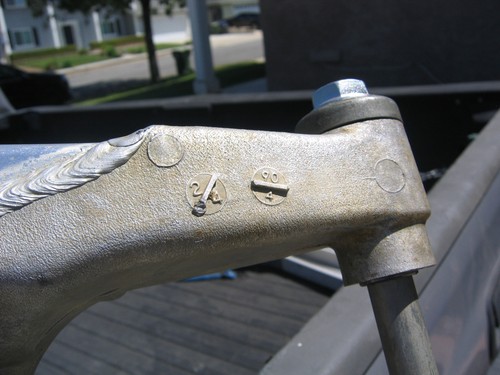1991 CR125 HONDA OEM GOOD WORKING REAR ARM SWINGARM & PIVOT SHAFT 52000-KZ4-730 - Picture 9 of 12