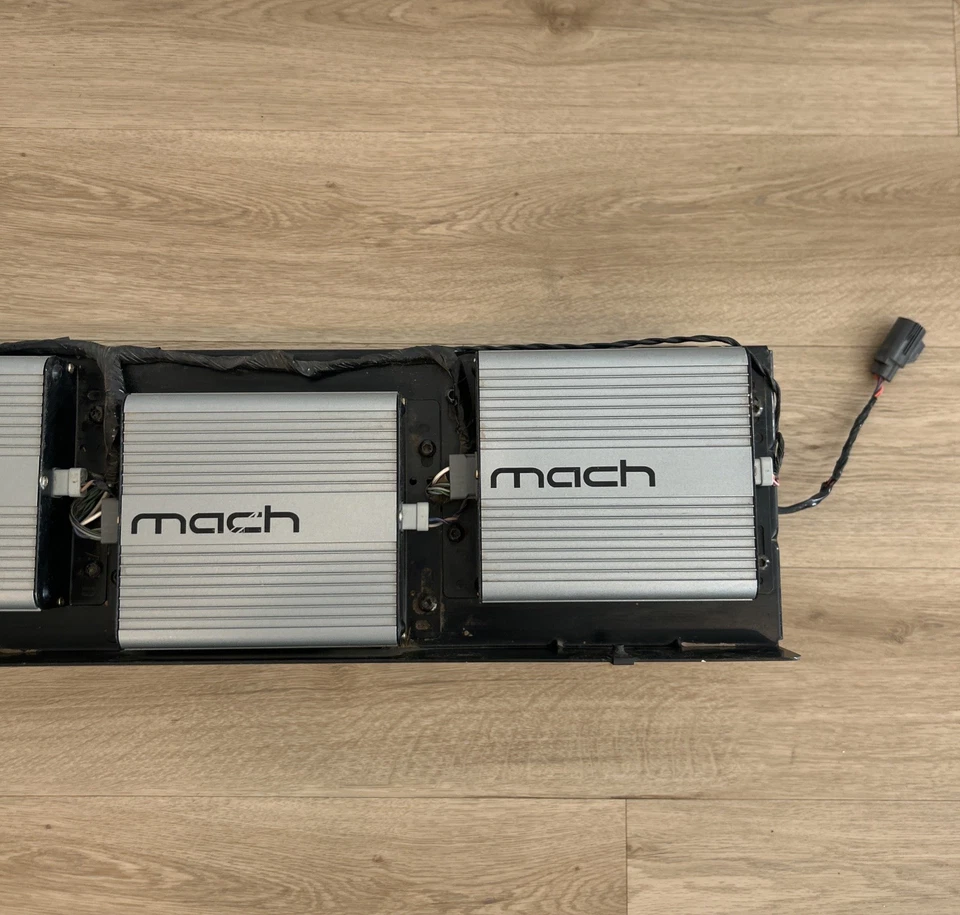 Juego de 4 amplificadores sistema de sonido Ford Mustang GT MACH 1000 1999-2004 Foto 3 de 4