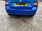 GENUINE 15+ SKODA FABIA MK3 REAR BUMPER PARKING SENSORS IN BLUE LF5W