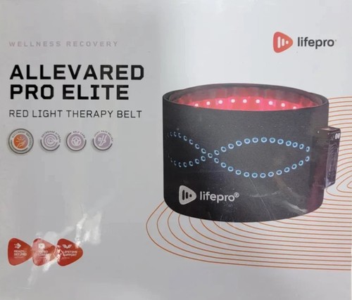 Lifepro ALLEVARED PRO ELITE Wellness Entspannung Rotlicht Muskeltherapie Gürtel.NEU - Bild 4 von 6